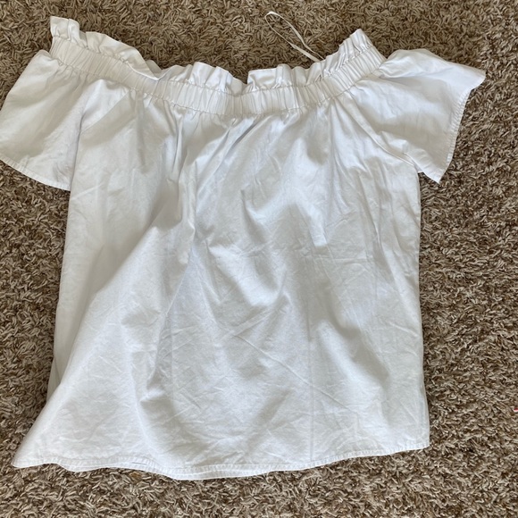 off the shoulder white top - Picture 1 of 3